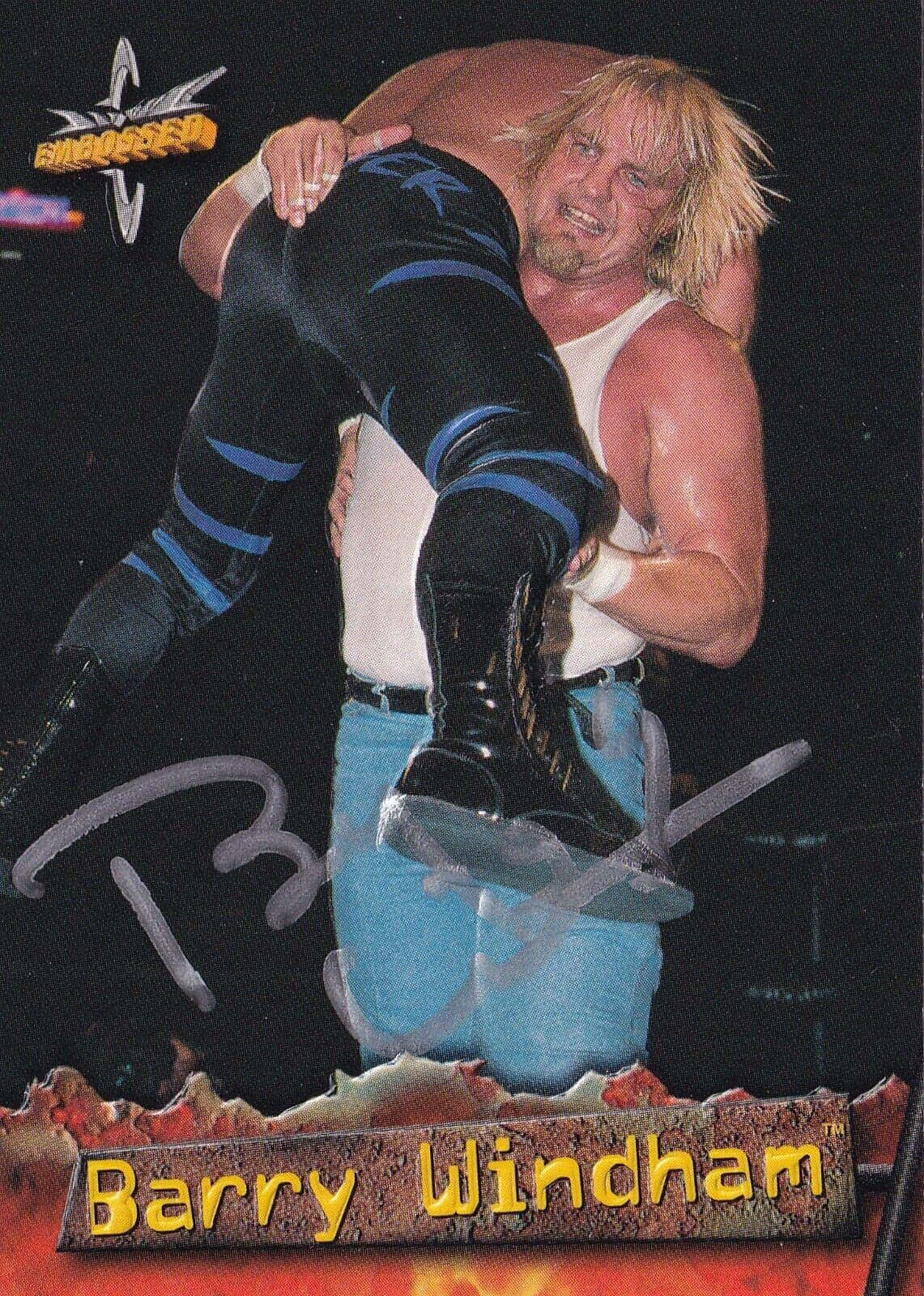 Barry Windham Carrying Man Background