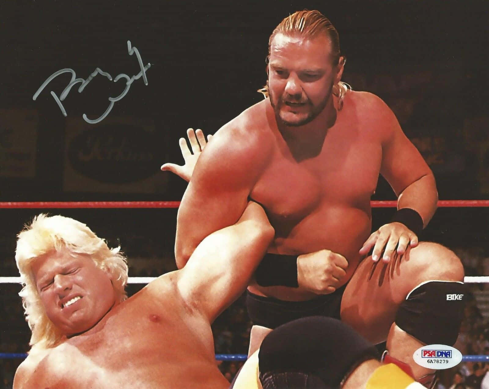 Barry Windham Struggling With Opponent Background