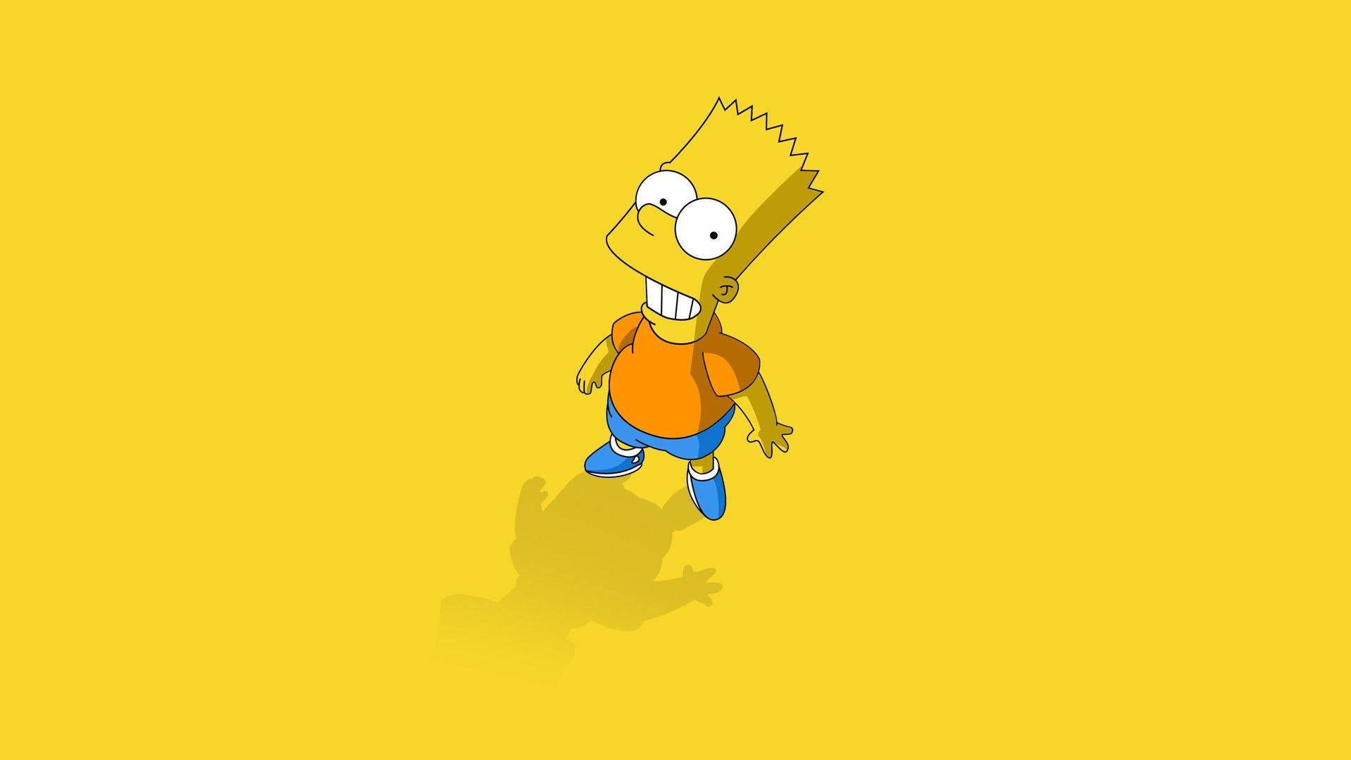 Bart From The Simpsons Digital Art Background