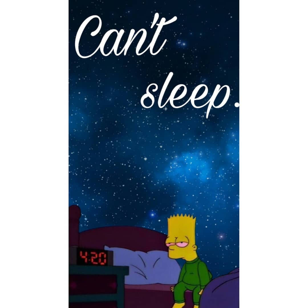 Bart Simpson Can't Sleep Background