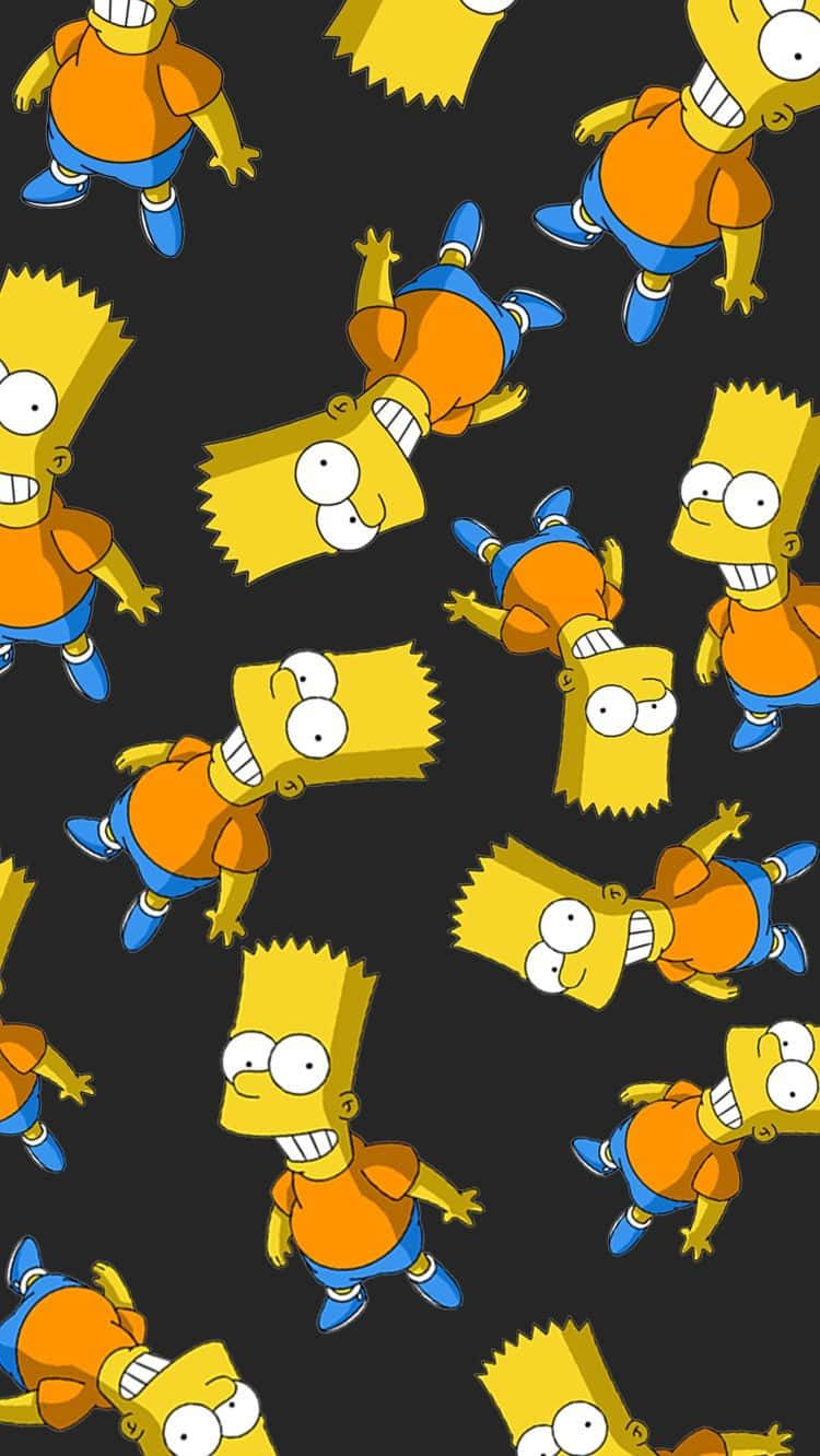 Bart Simpson Puts A Trippy Spin On Things