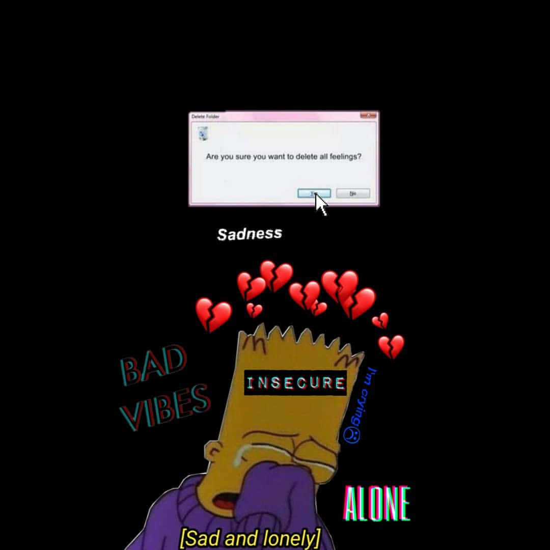 Bart Simpson Struggles With Depression