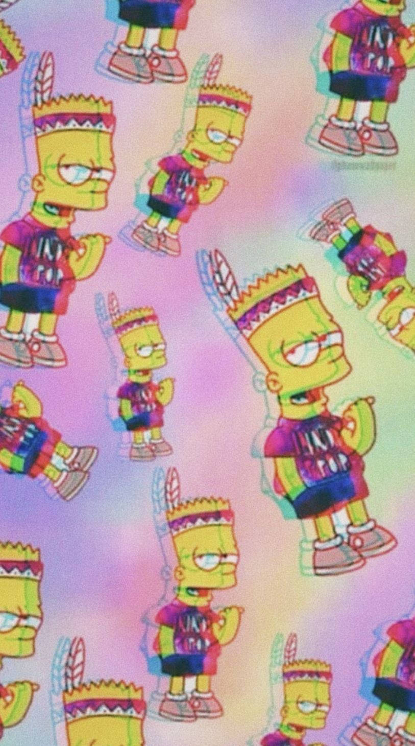Bart Simpson Tumblr Aesthetic Background