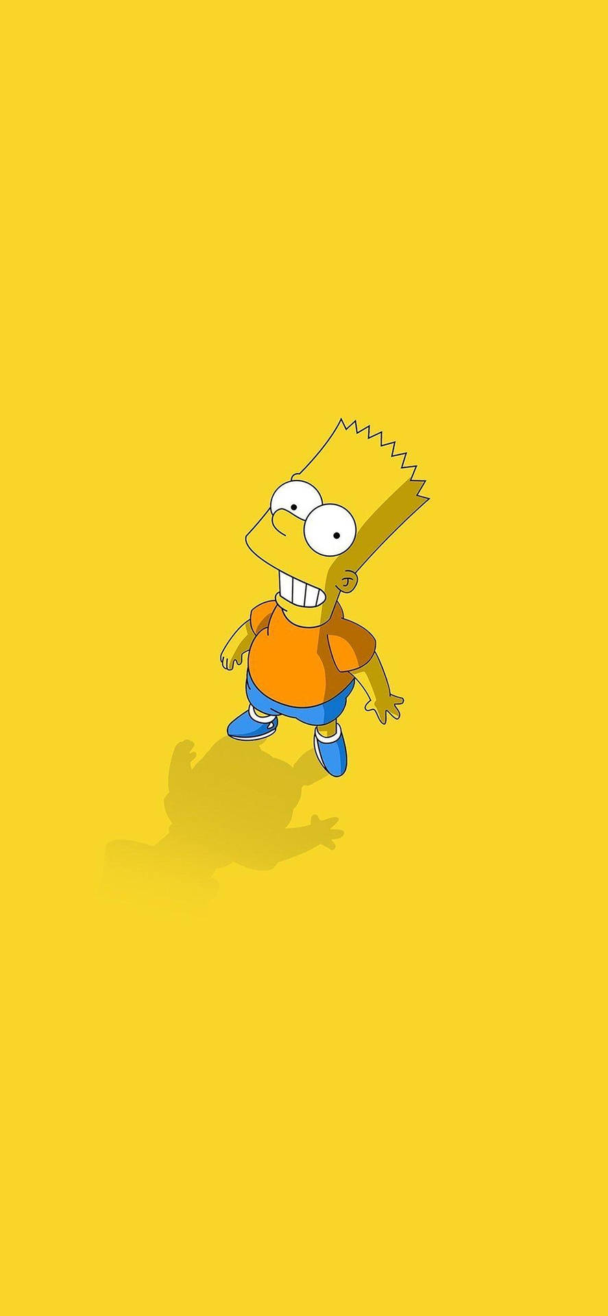 Bart Simpson Yellow Iphone X Cartoon