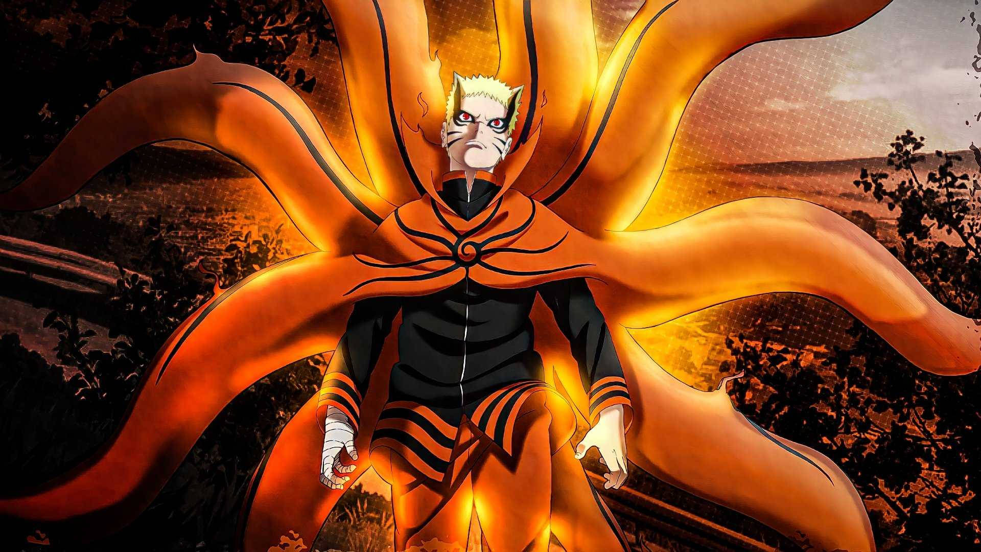 Baryon Mode Fierce Naruto Ipad Background