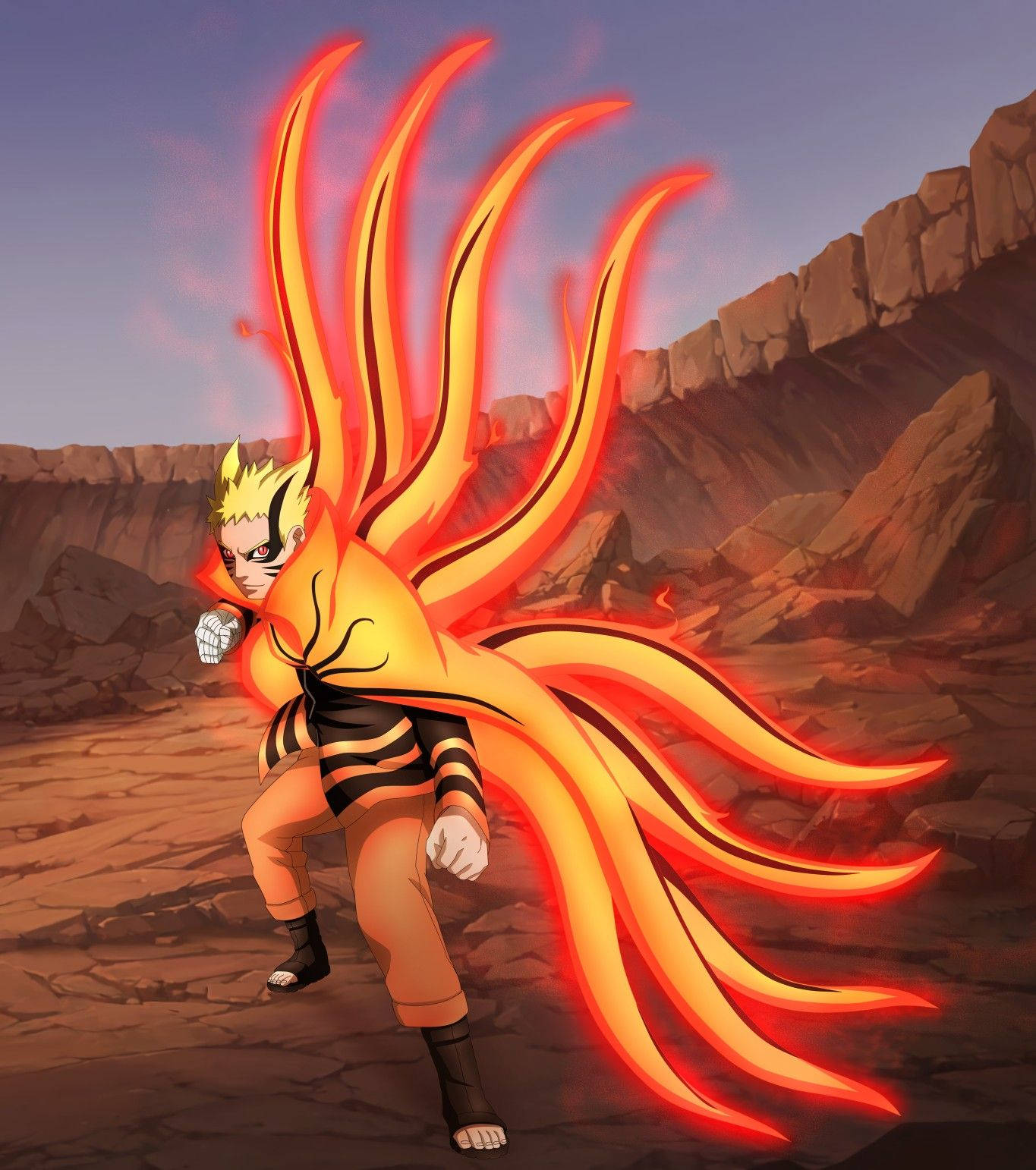 Baryon Mode Nine Tails