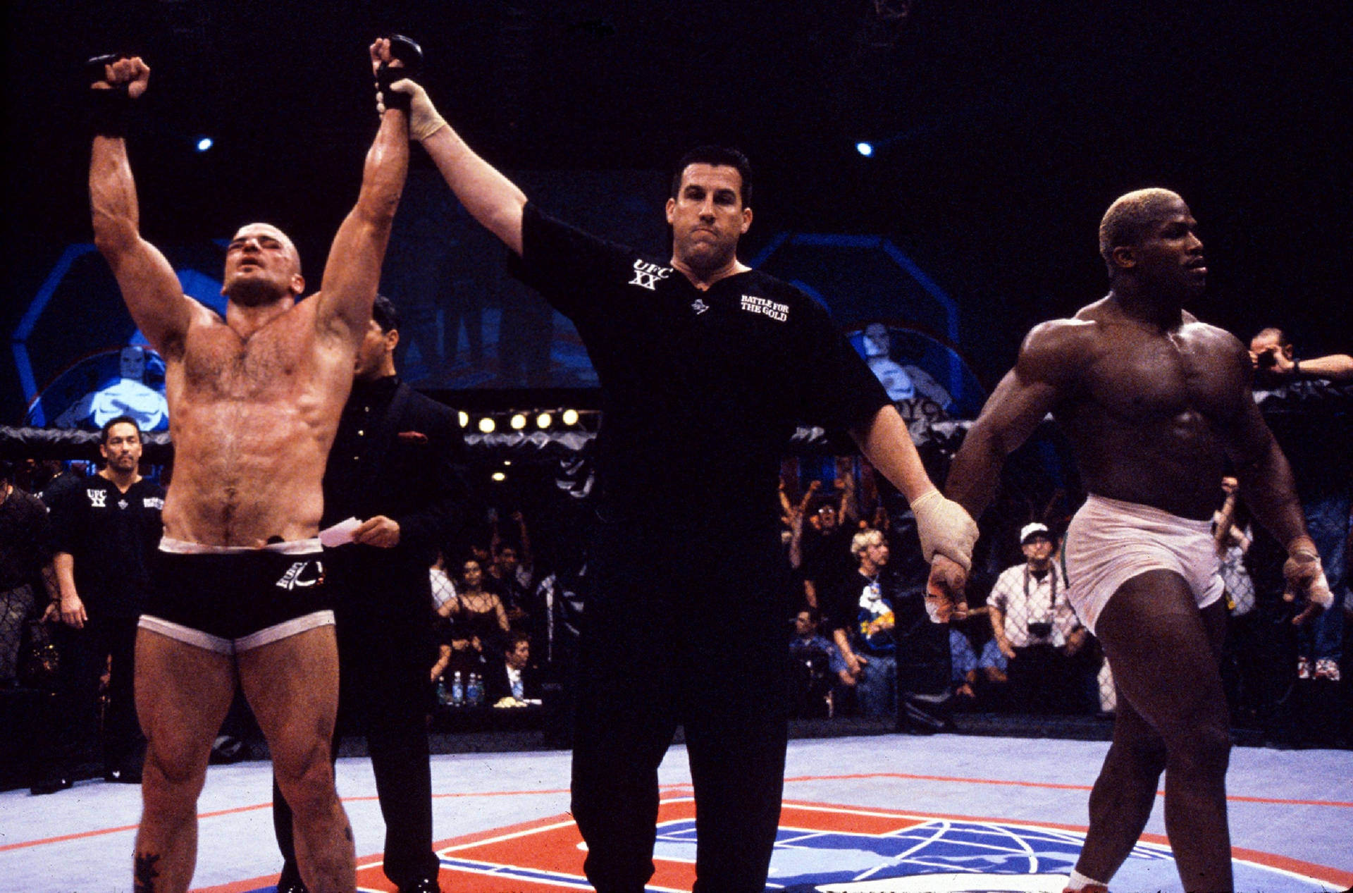 Bas Rutten And Kevin Randleman Fight Background