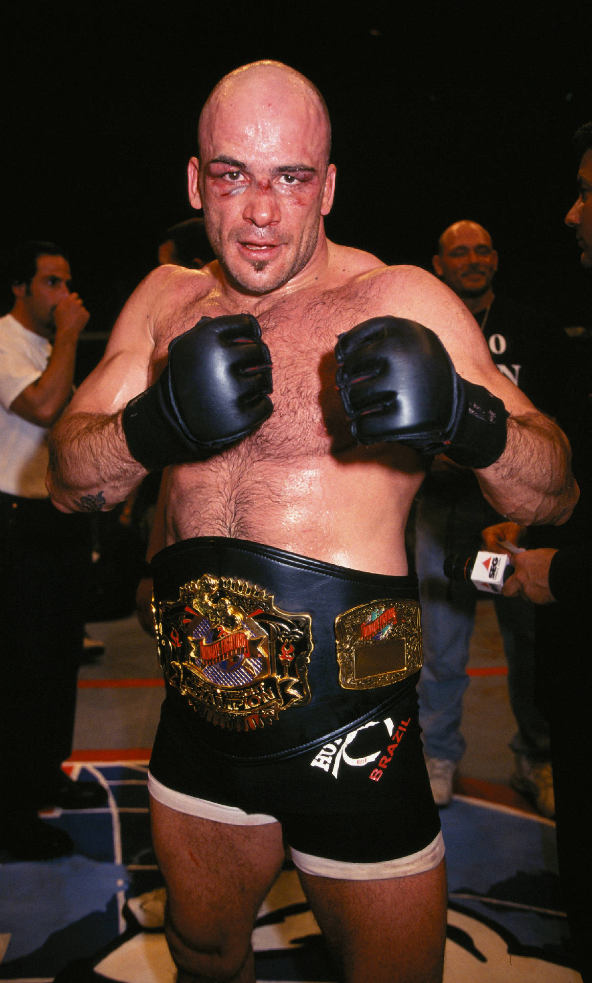 Bas Rutten Championship Belt