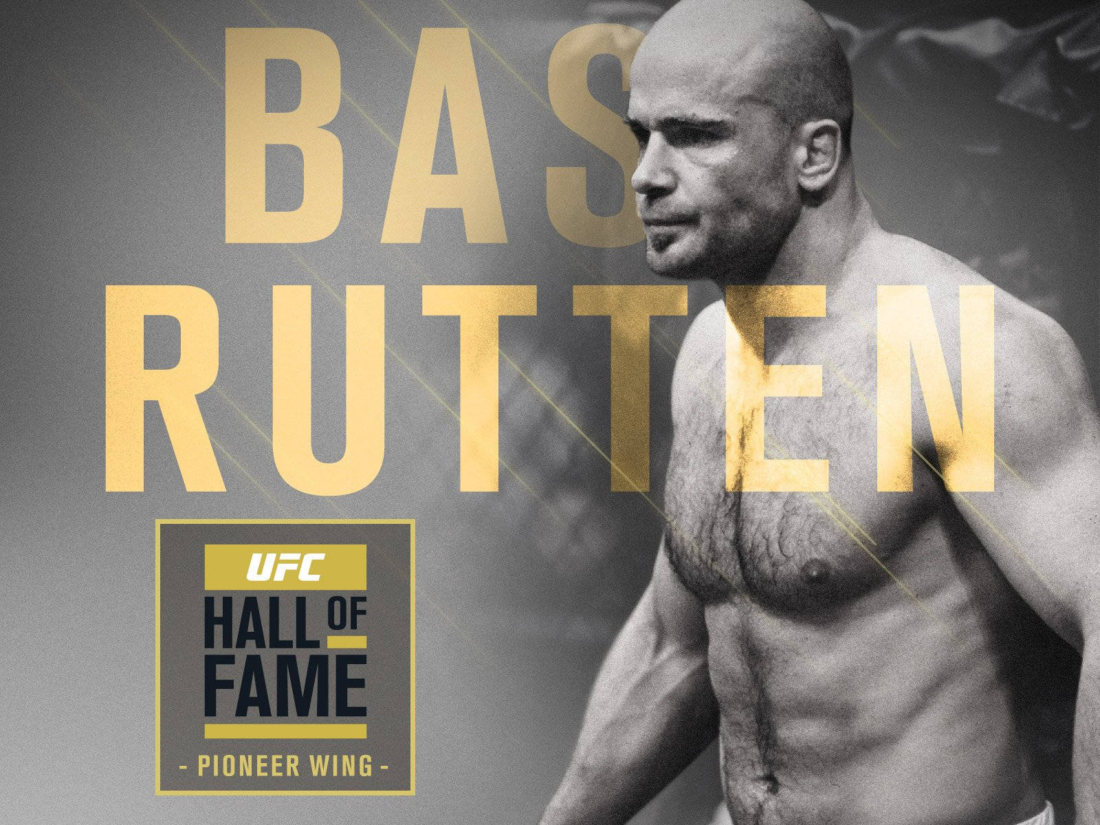 Bas Rutten Ufc Poster Background