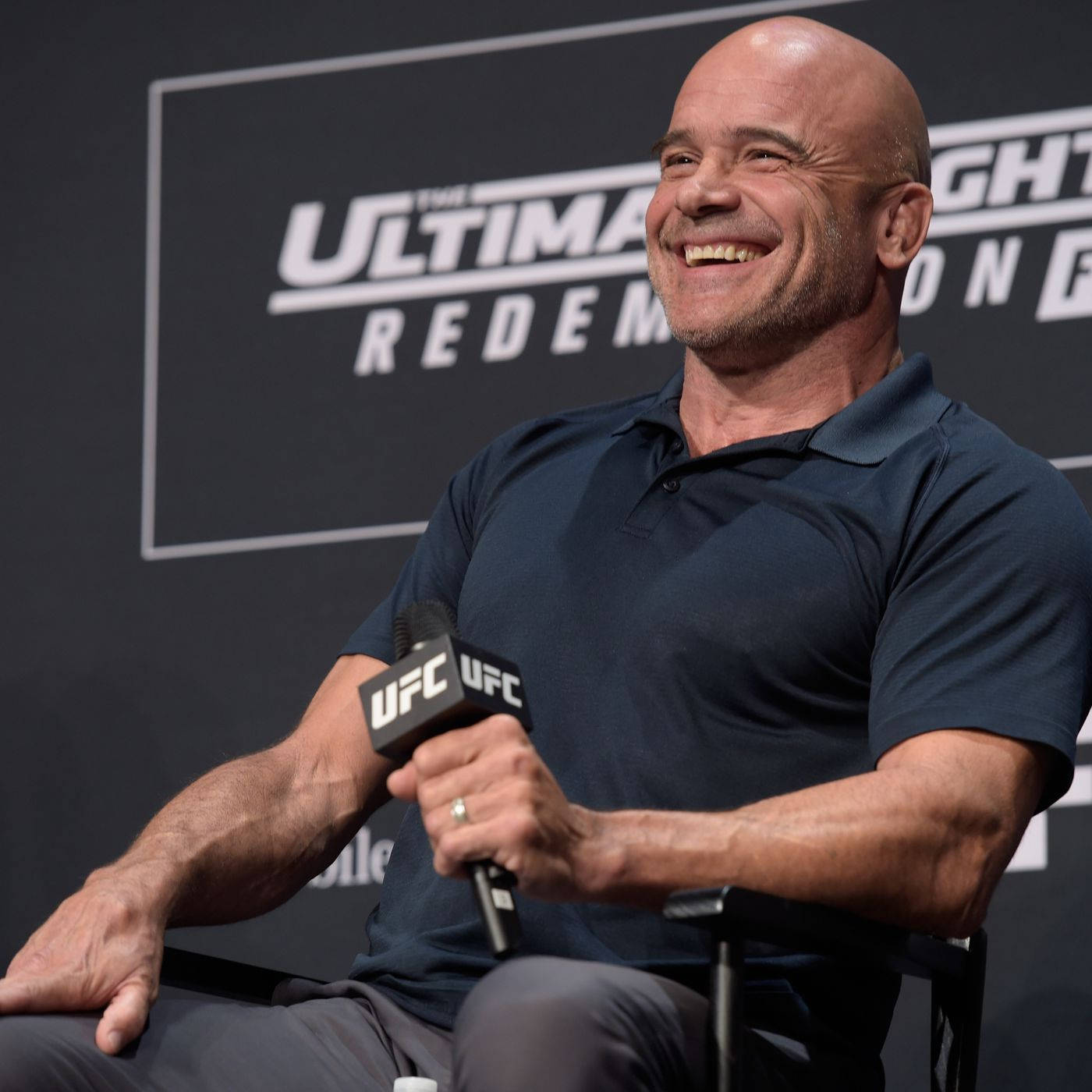 Bas Rutten Ufc Presscon Background