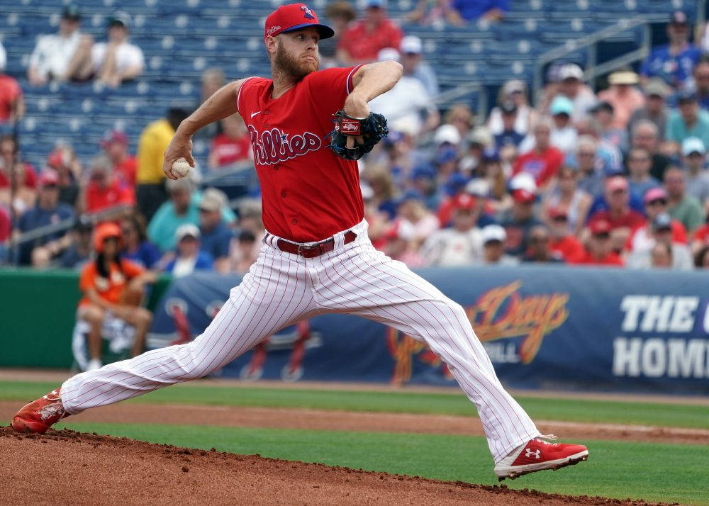 Baseball Pitcher Zack Wheeler Background