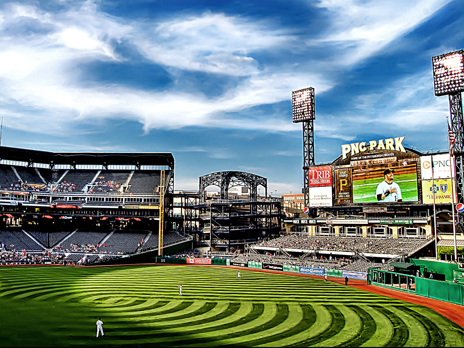 Baseball Pittsburgh Park Background