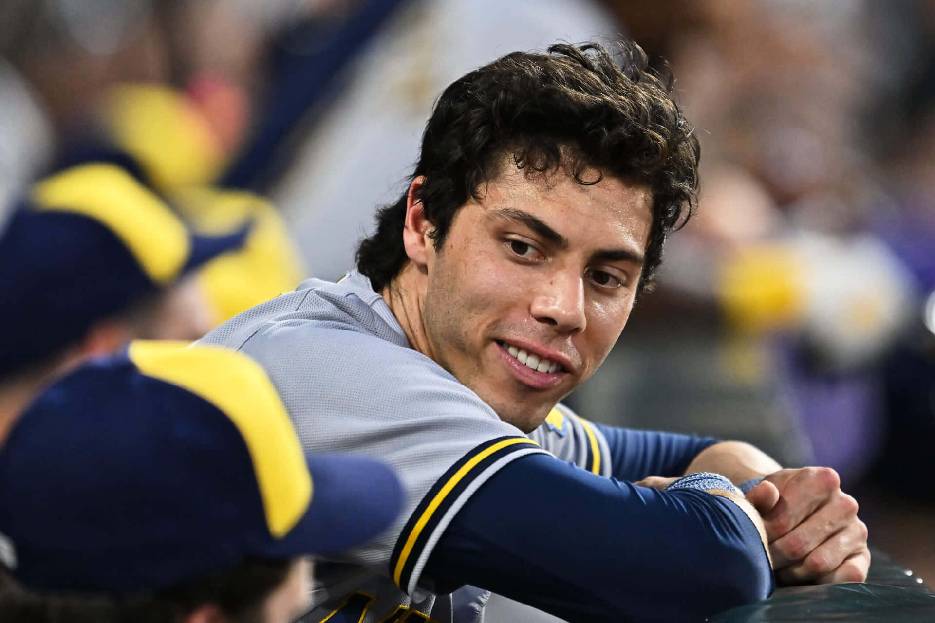 Baseball Player Dugout Moment.jpg Background