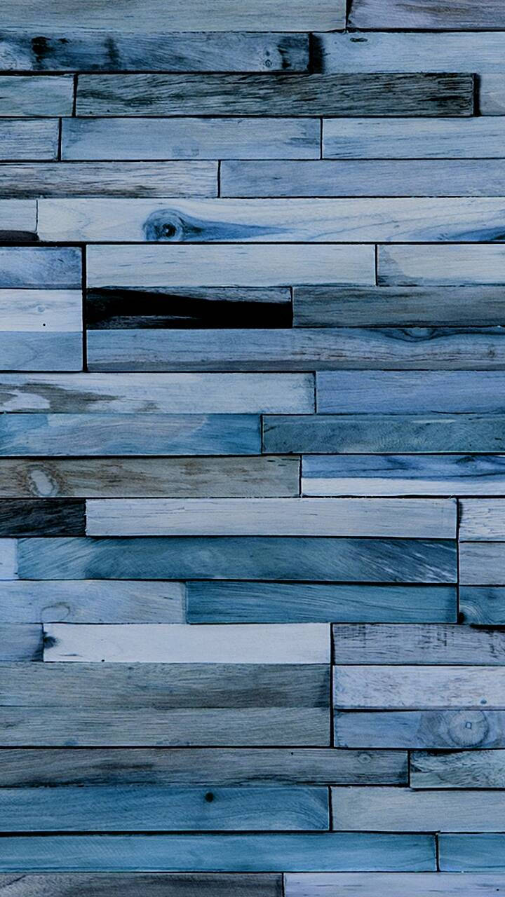 Basic Blue Dyed Wood Background
