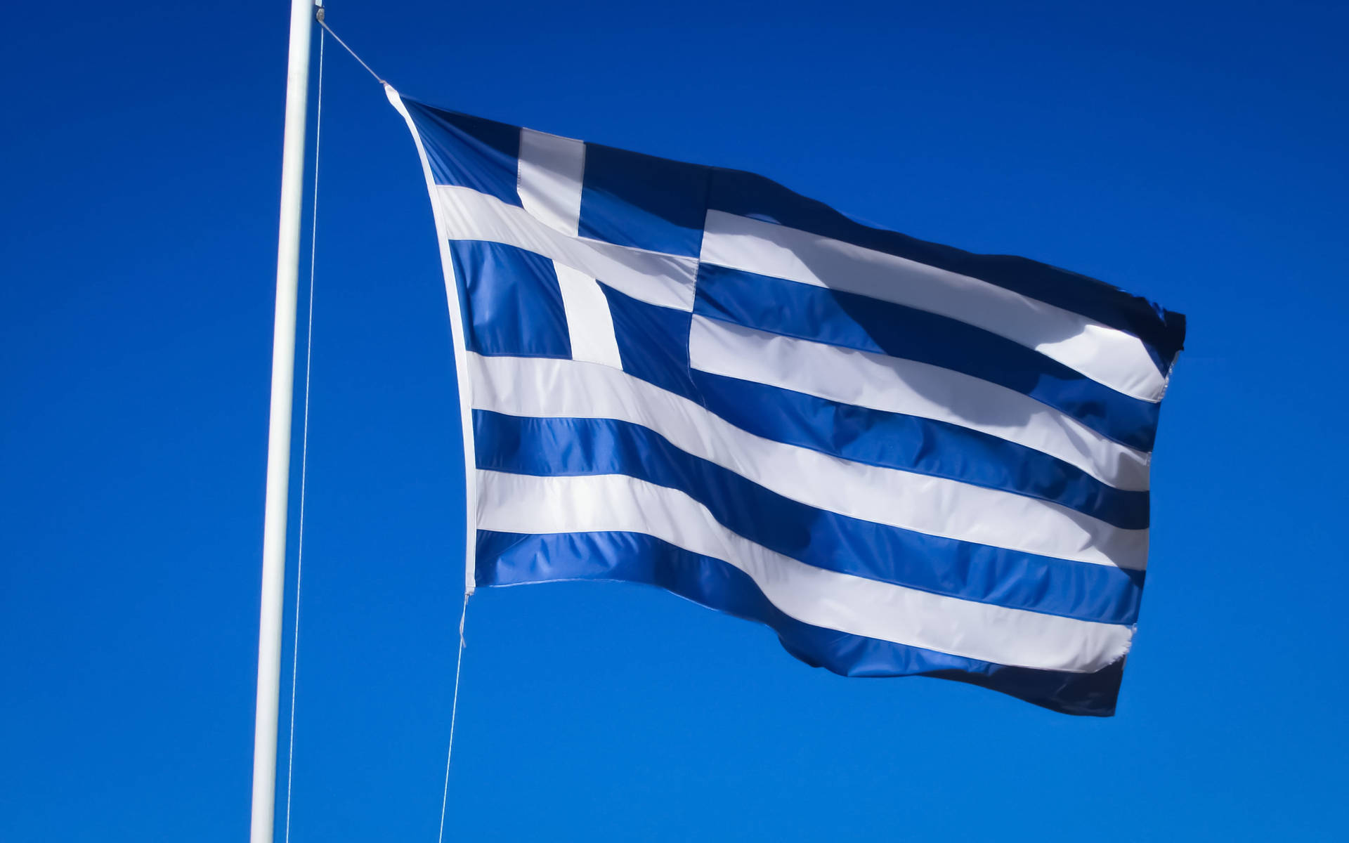 Basic Greek Flag Background