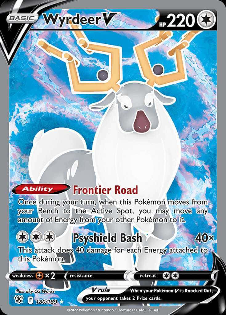 Basic Wyrdeer Card Background