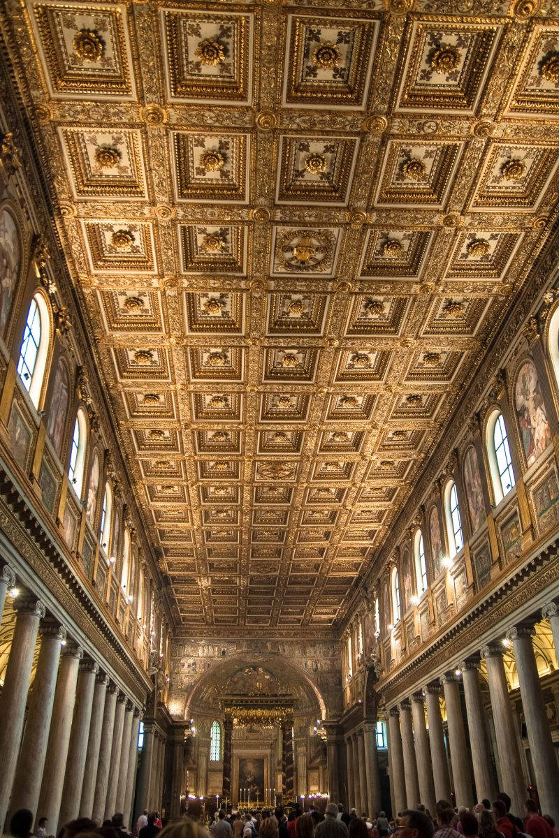 Basilica Di Santa Maria Rome Background