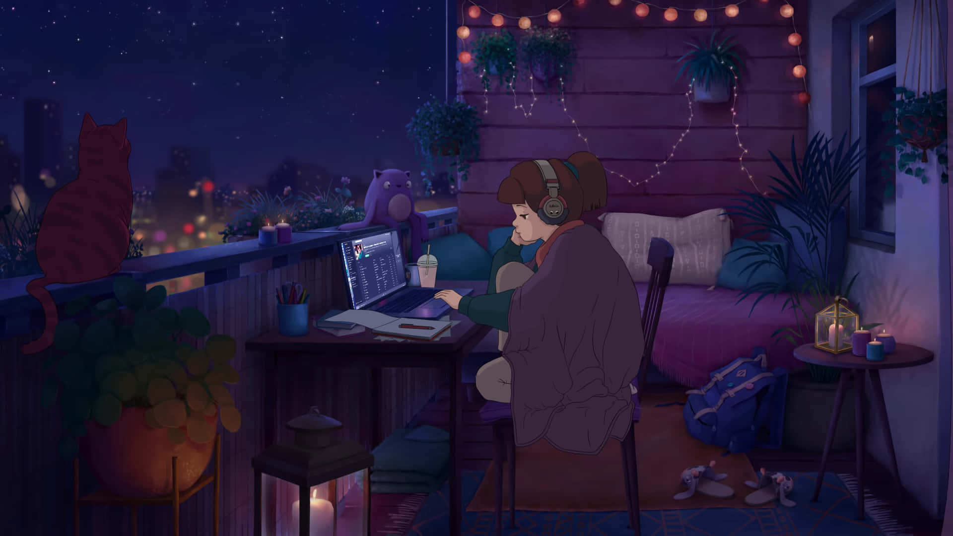 Bask In The Warmth Of This Cozy Living Room Background