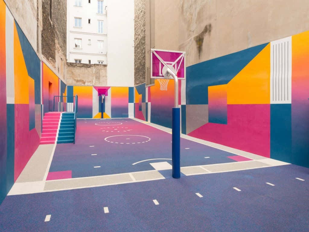 Basketball Aesthetic Digital Art