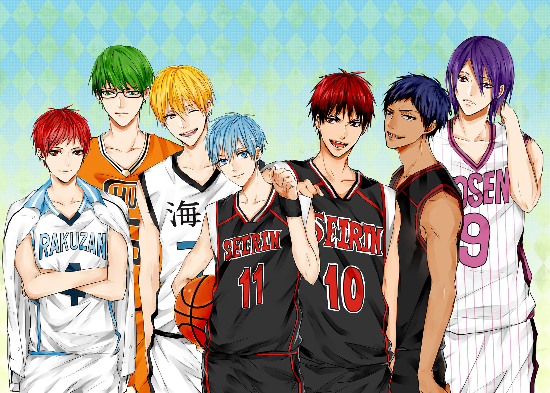 Basketball Anime Kuroko No Basket Background
