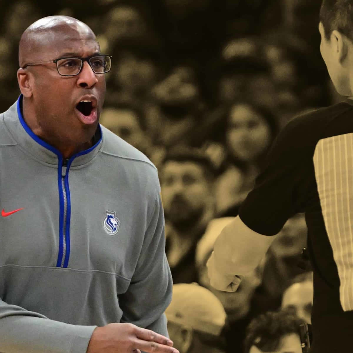 Basketball Coach Dispute Background