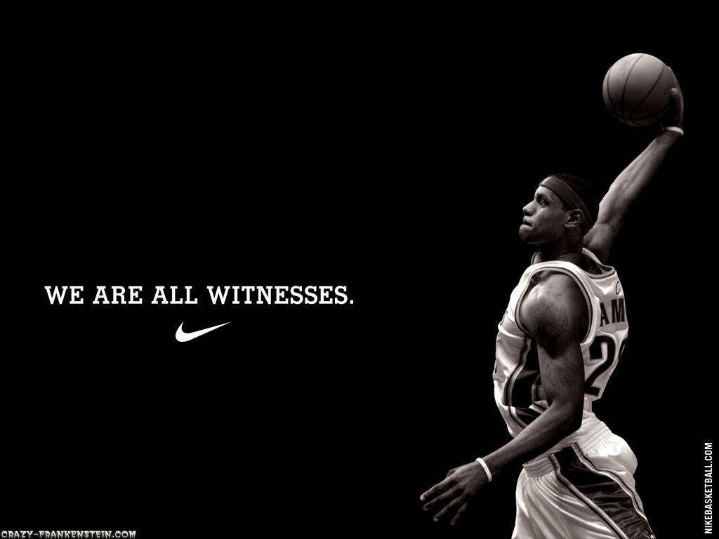 Basketball Dunk Lebron Witness Nike