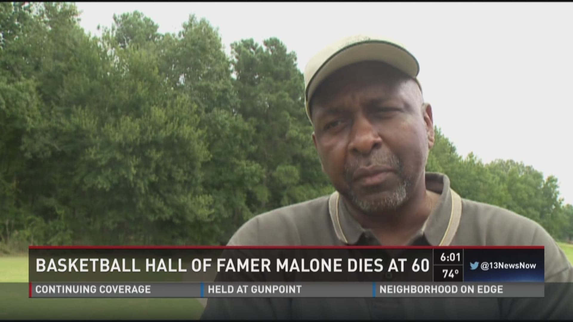 Basketball Hall Of Famer Moses Malone Background