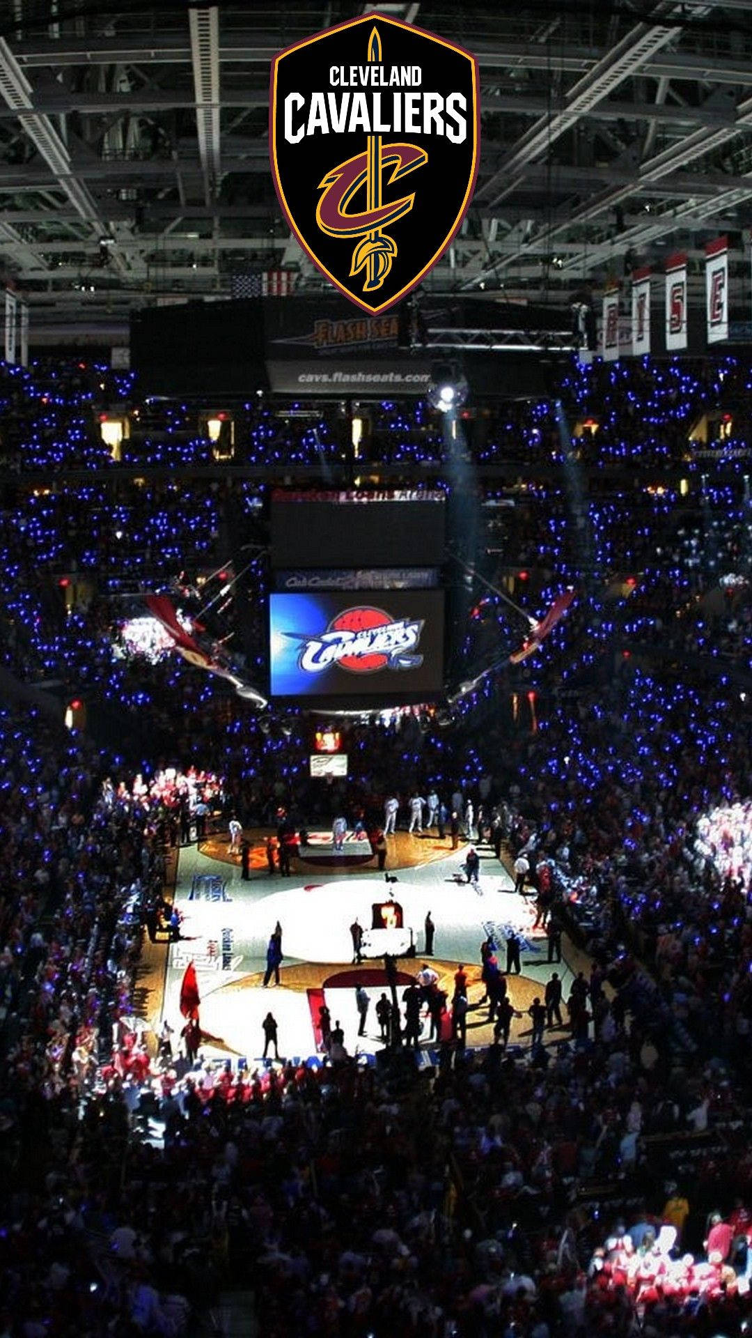 Basketball Iphone Cleveland Cavaliers Home Court Background