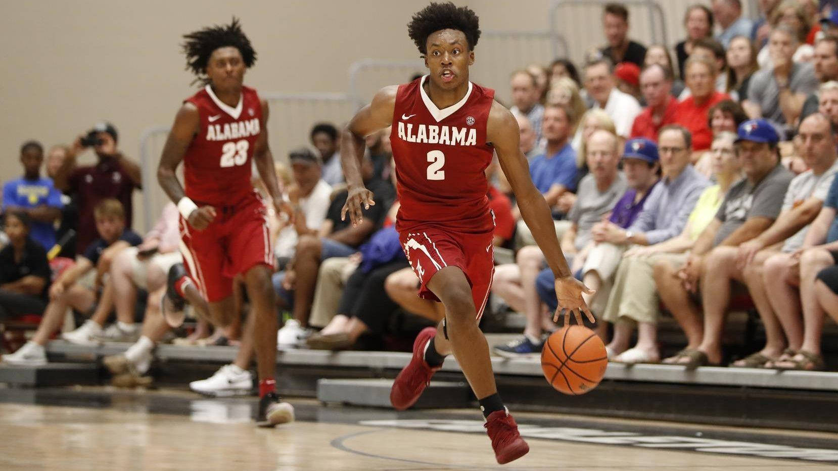 Basketball League Collin Sexton Alabama Game Background