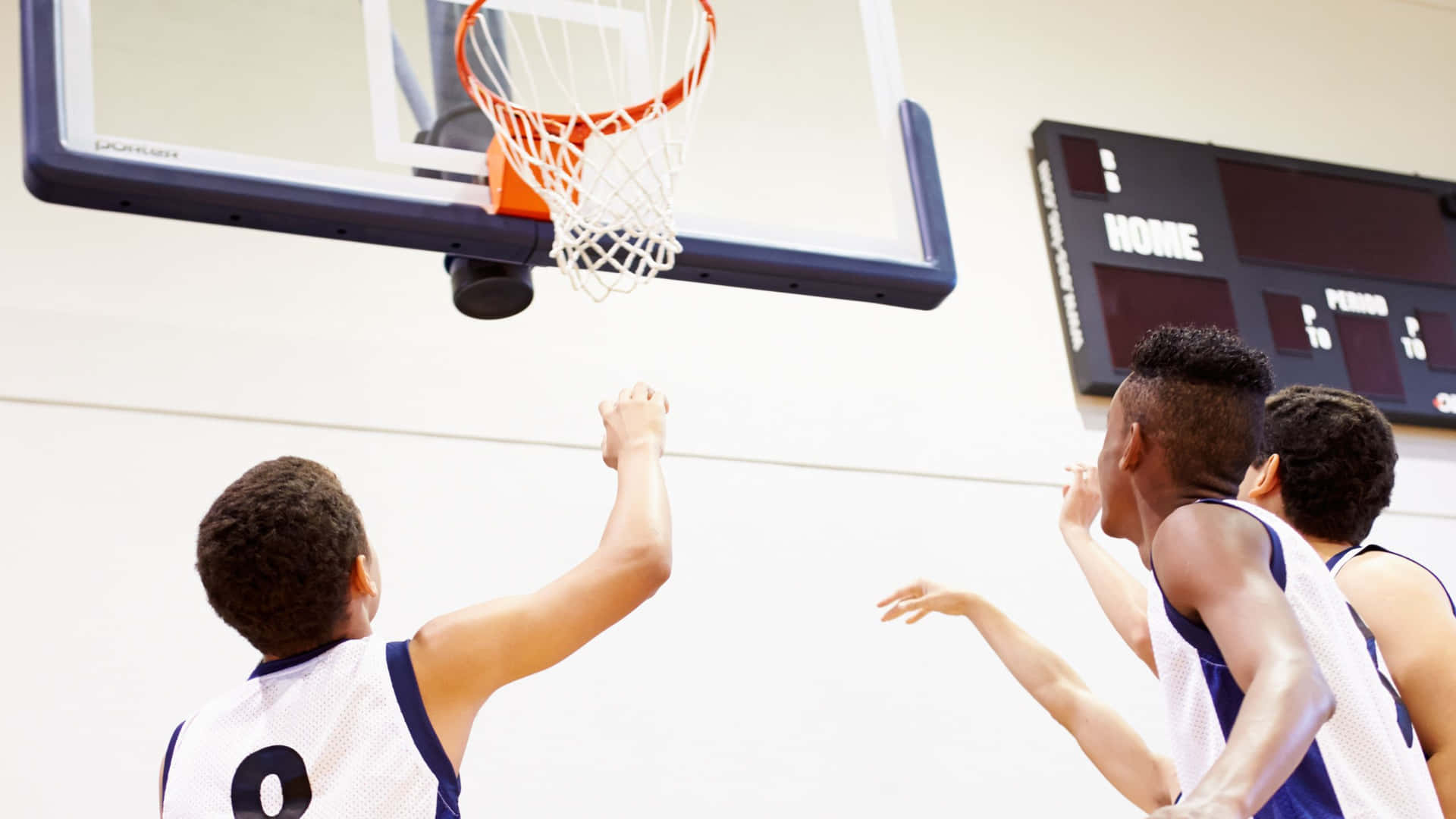 Basketball Marvel, Lesley O'connor, Flying Above The Court