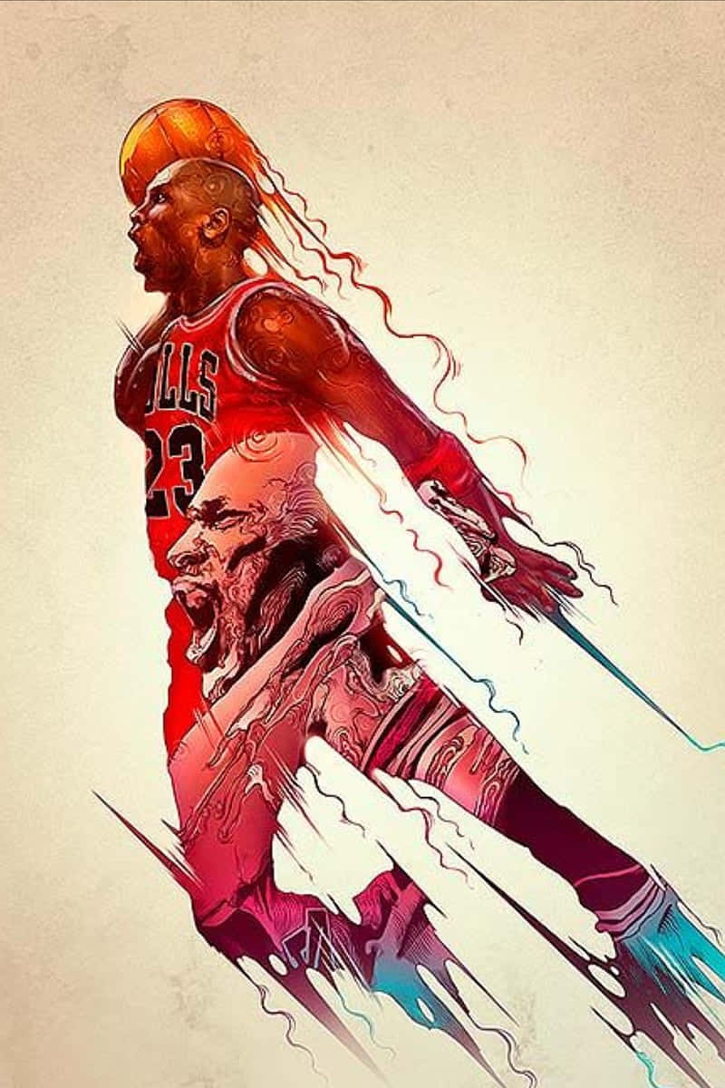 Basketball Michael Jordan Fan Art Background