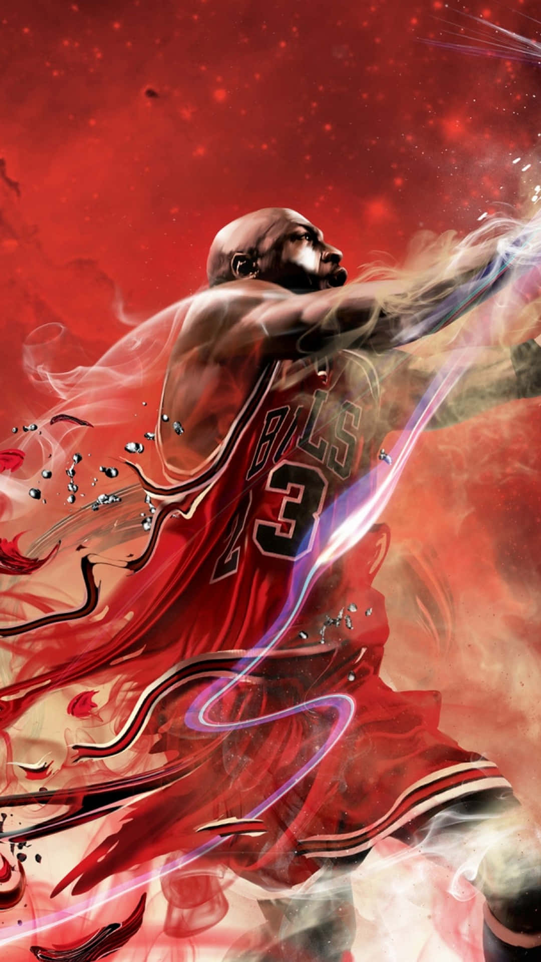 Basketball Michael Jordan For Chicago Bulls Background