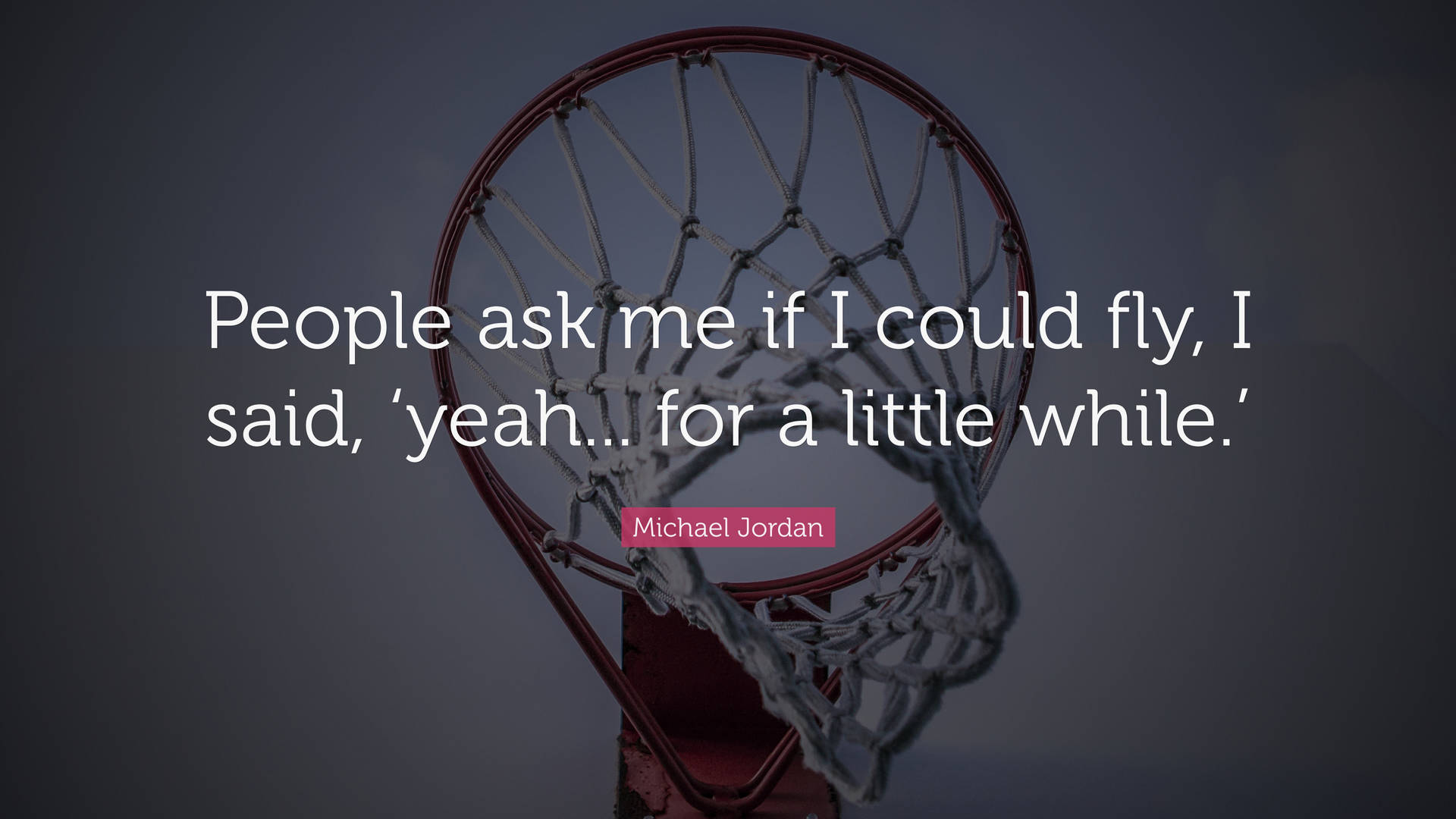 Basketball Motivation Michael Jordan Fly Background