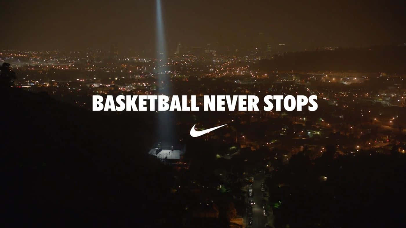 Basketball Never Stops Nike Ad Background