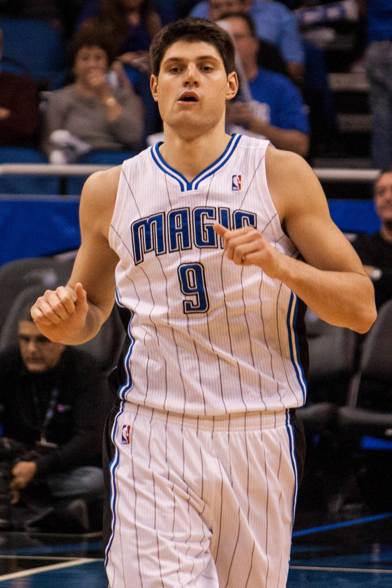 Basketball Player Orlando Magic Nikola Vucevic Stolen Shot