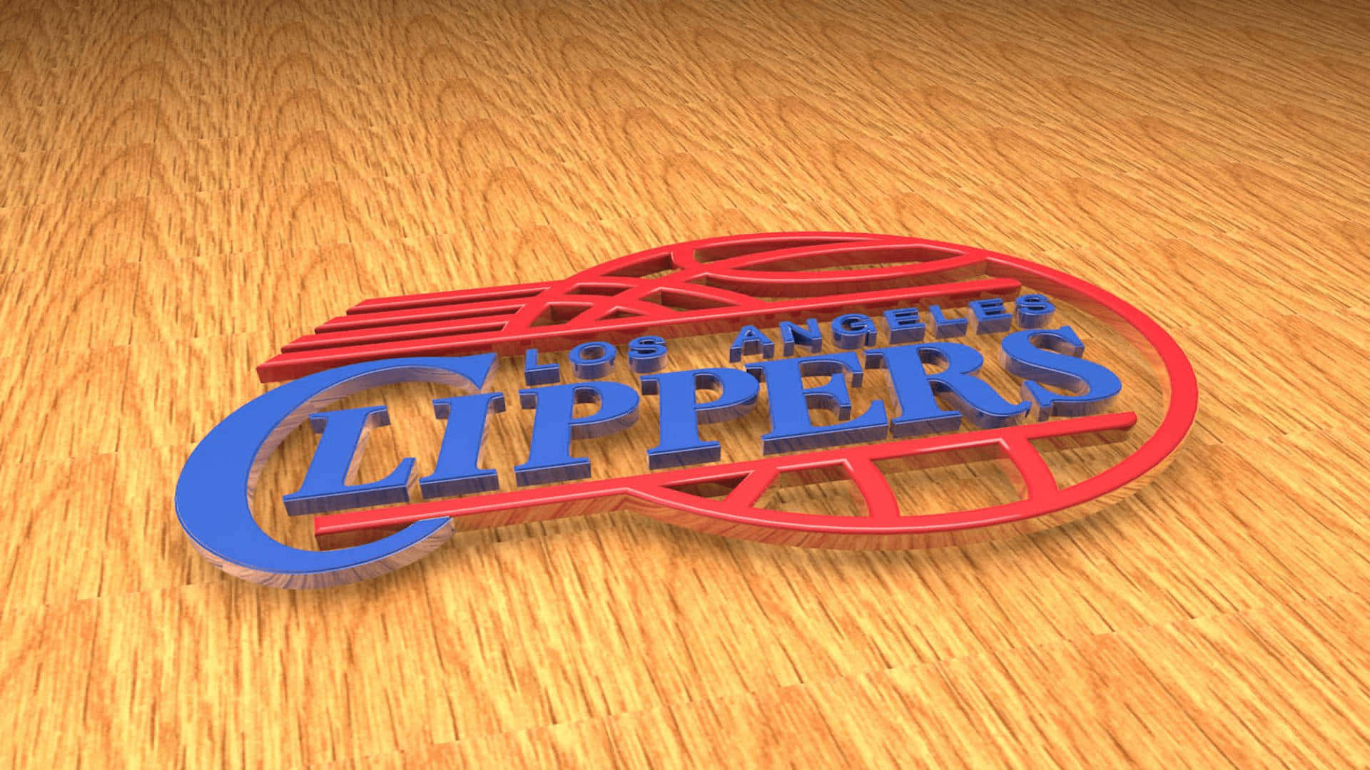 Basketball Team La Clippers 3d Digital Art Background