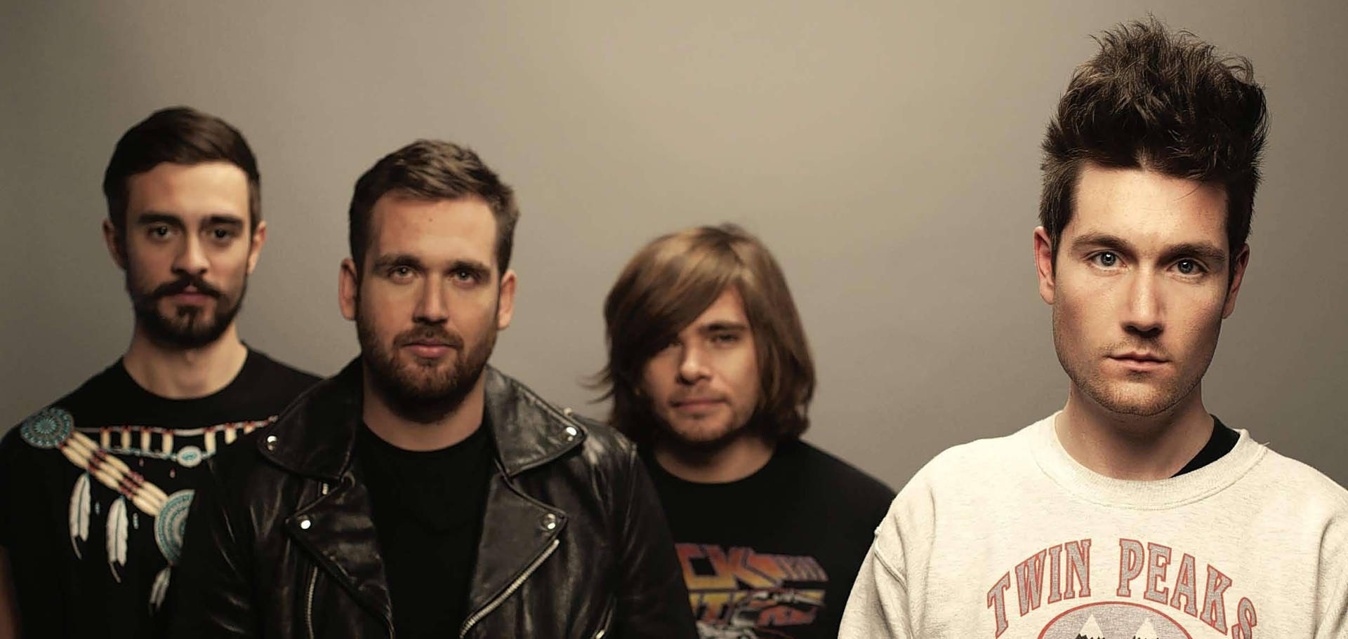 Bastille Band’s Vibrant Music Photoshoot Background