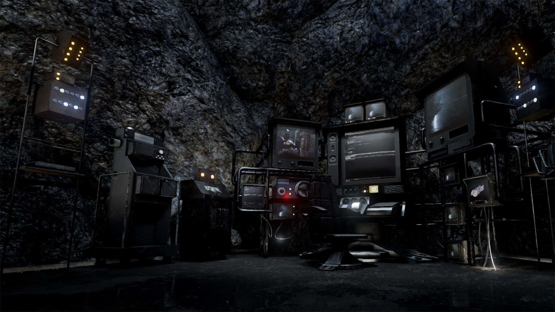 Batcave Gadgets Background