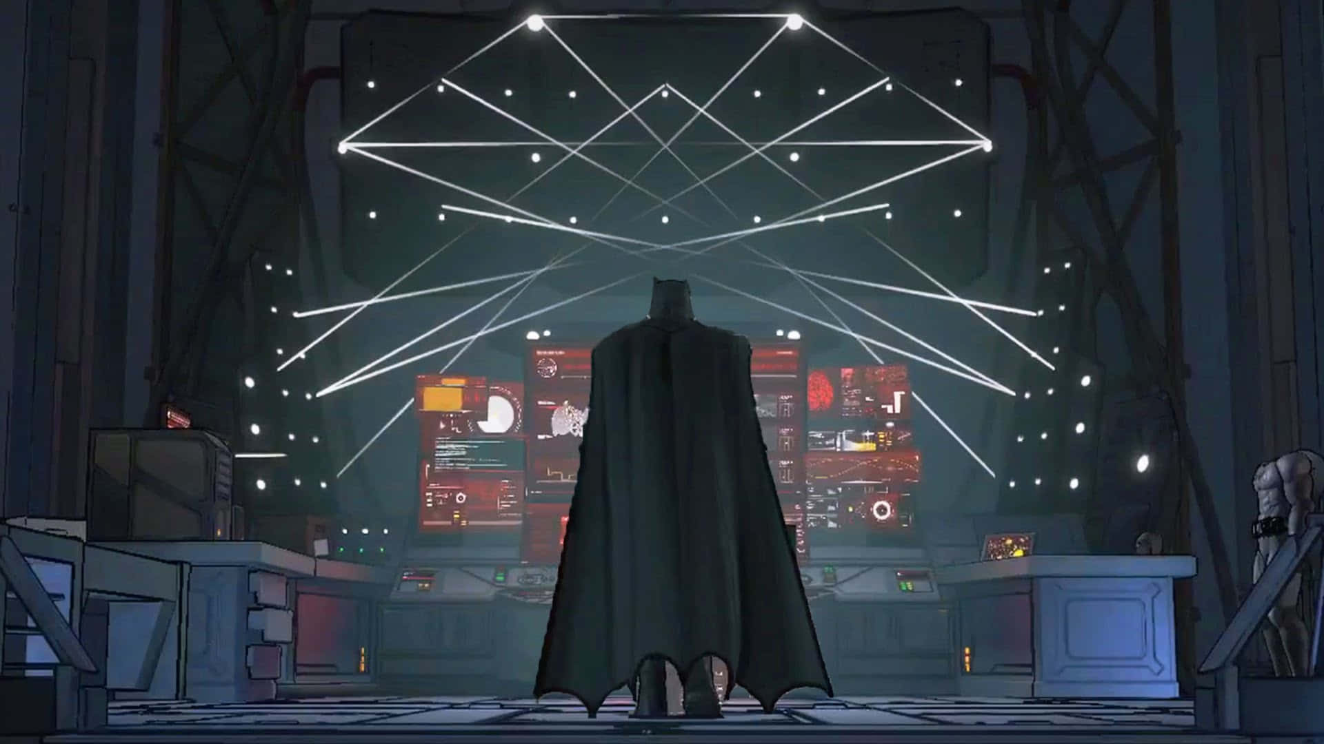 Batcave Wall Background