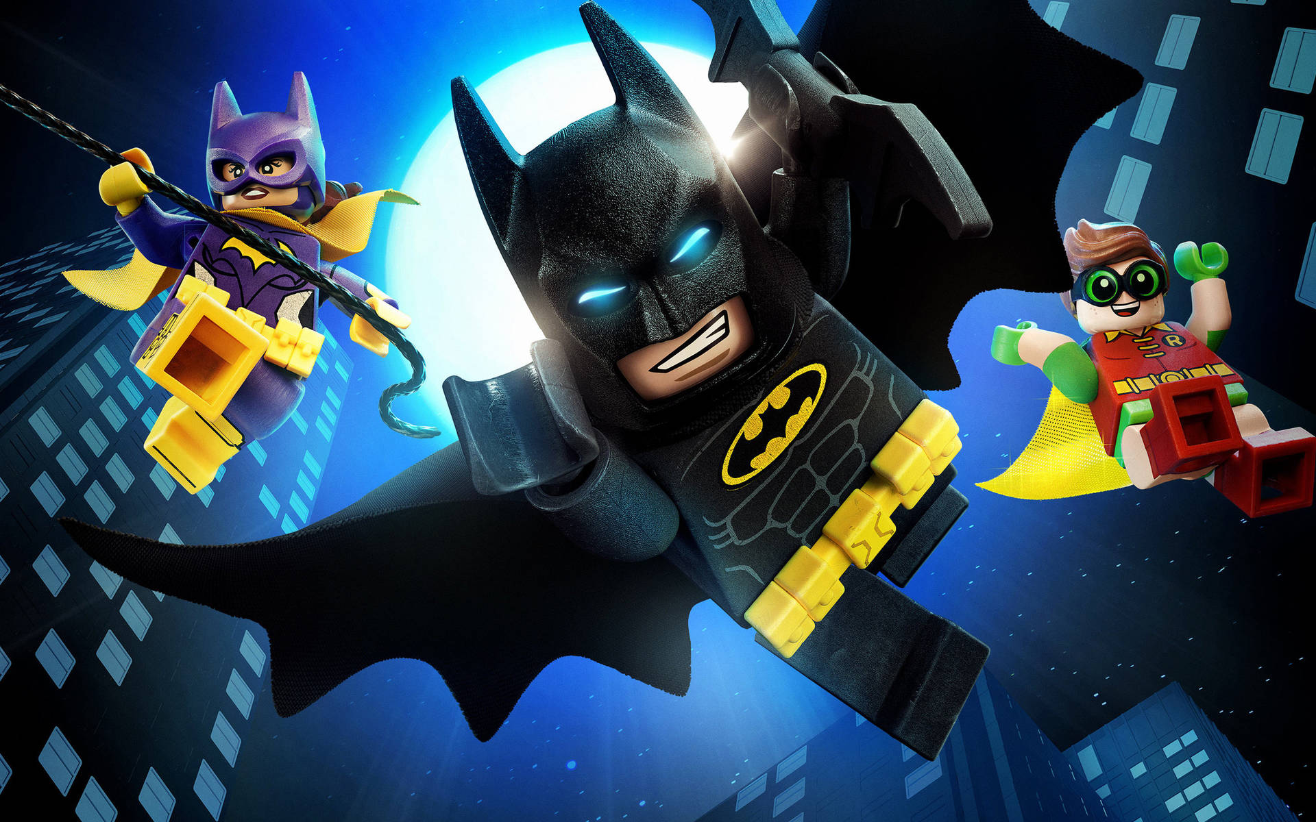 Batgirl And Robin From The Lego Batman Movie