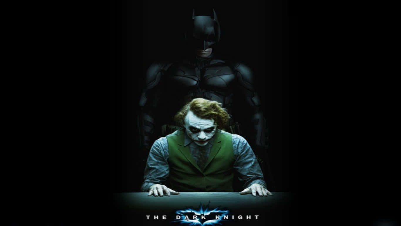 Batman About To Interrogate Joker Dark Knight Hd