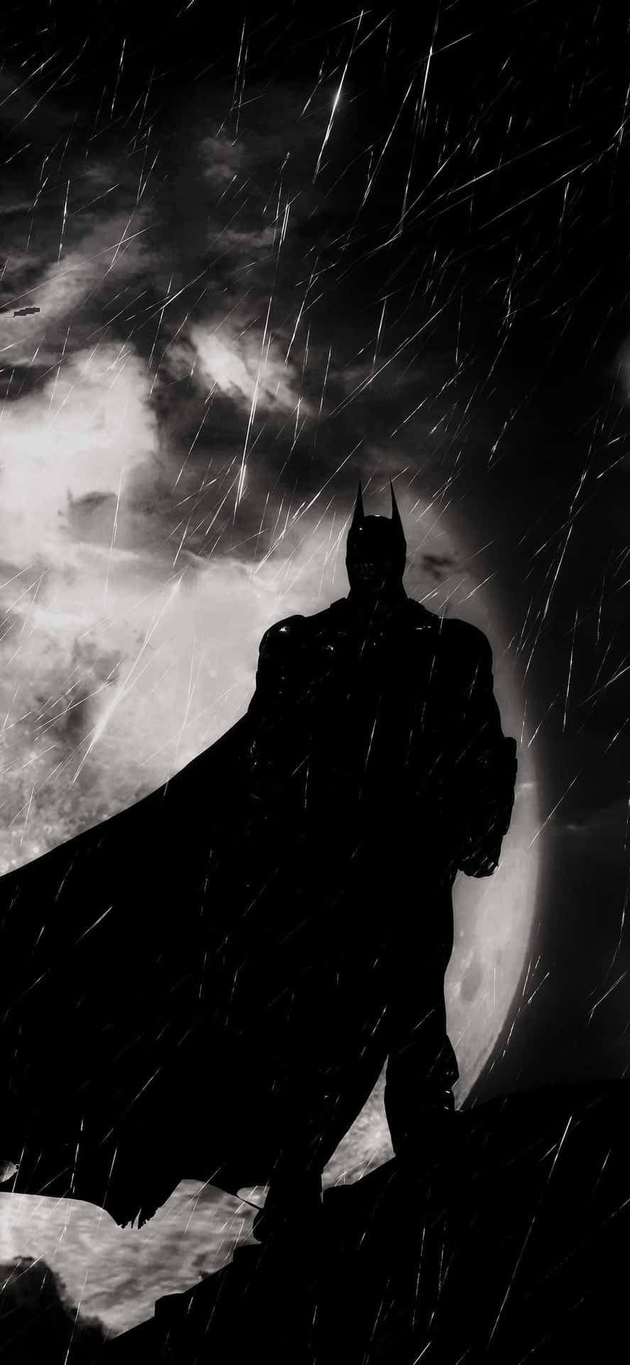 Batman Aesthetic In Black And White