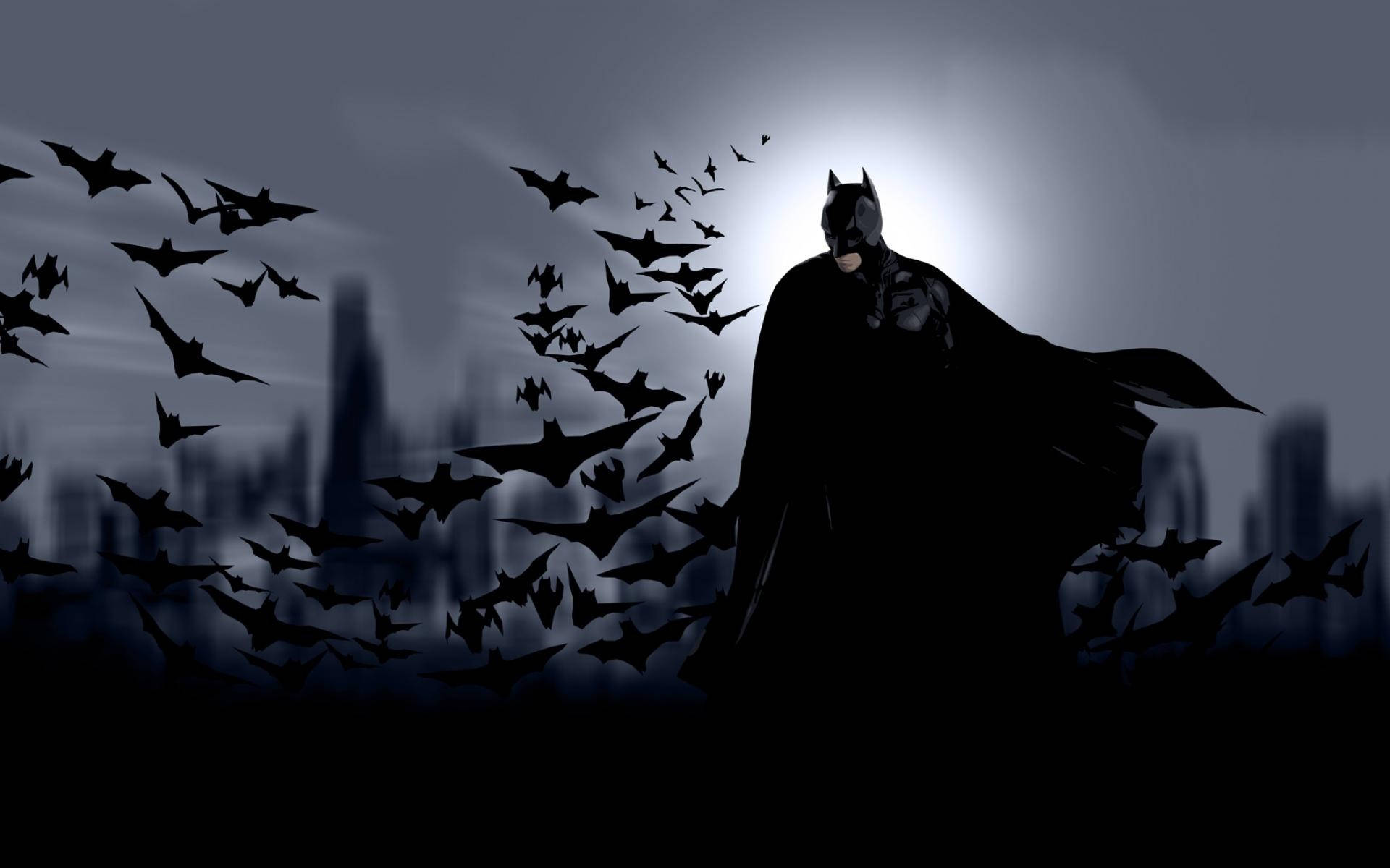 Batman And Bats 4k Background