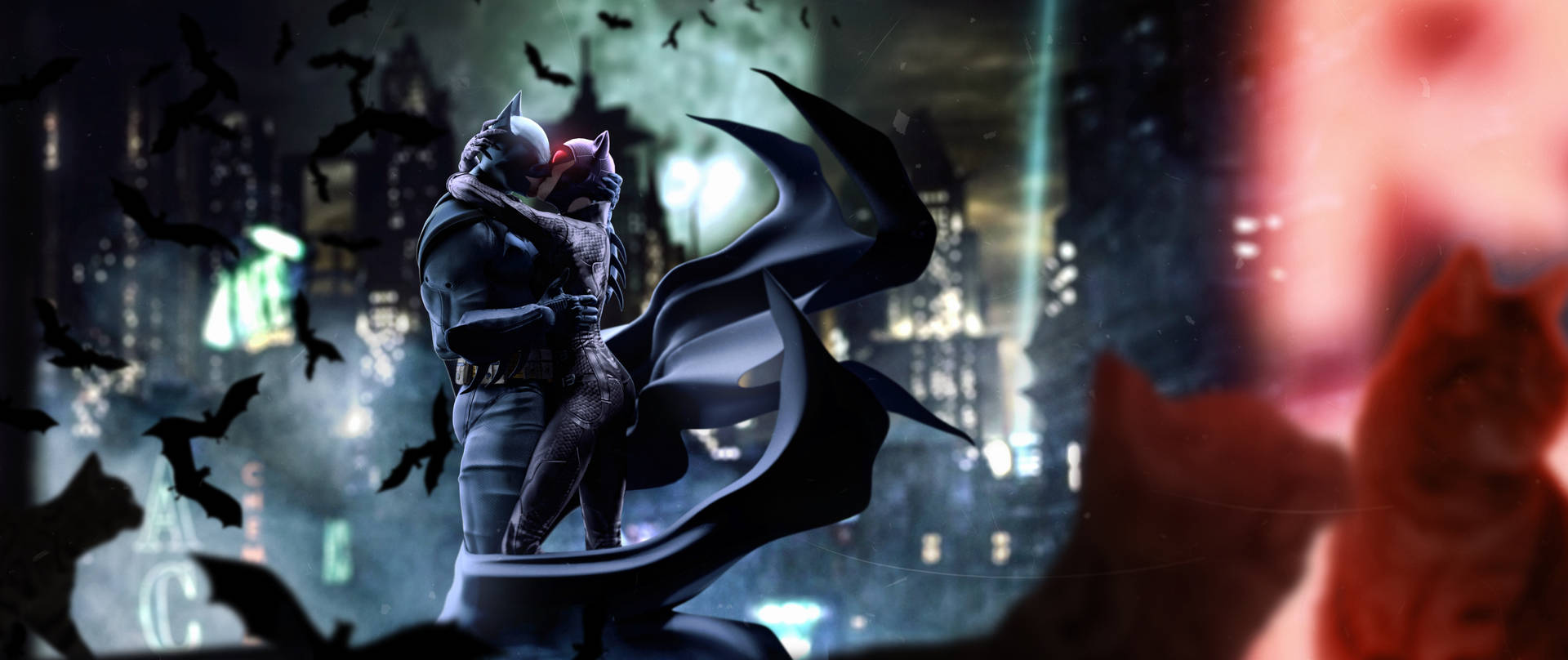 Batman And Catwoman Arkham City