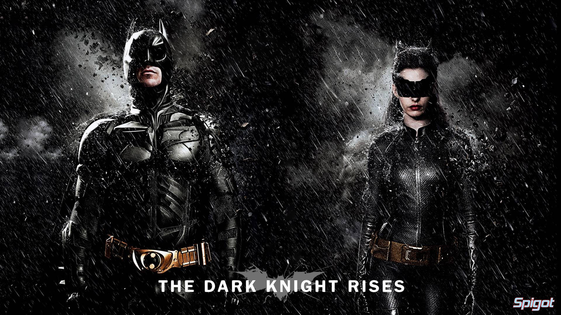 Batman And Catwoman Save Gotham Background