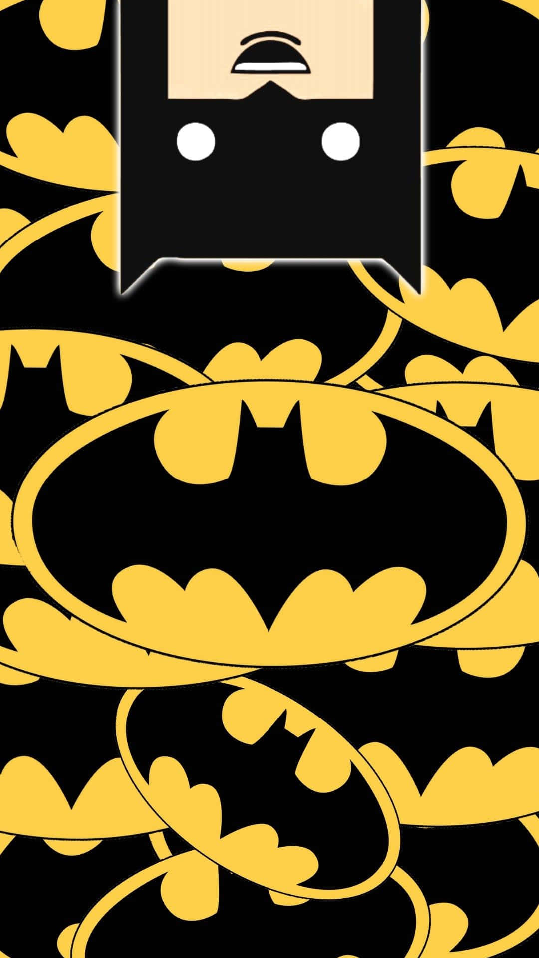 Batman Android Symbol Digital Art Background