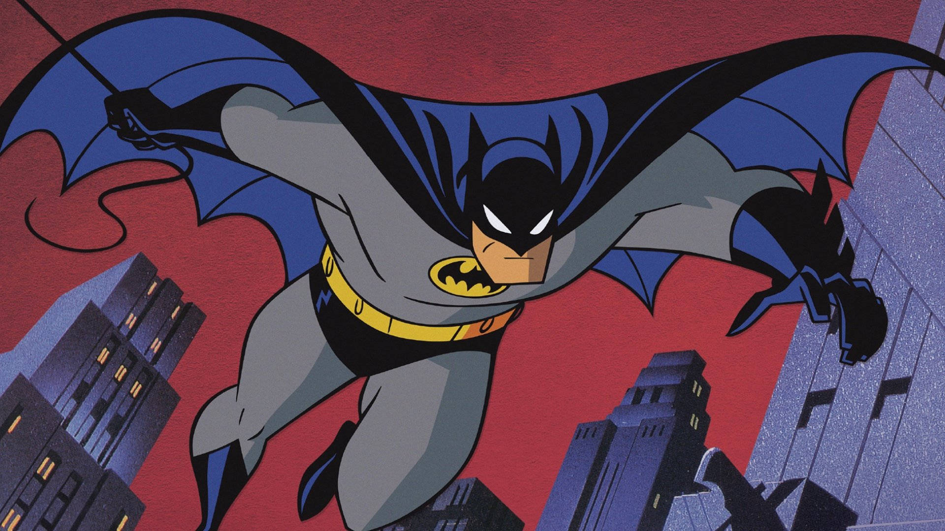 Batman Animated Cartoon Desktop Background