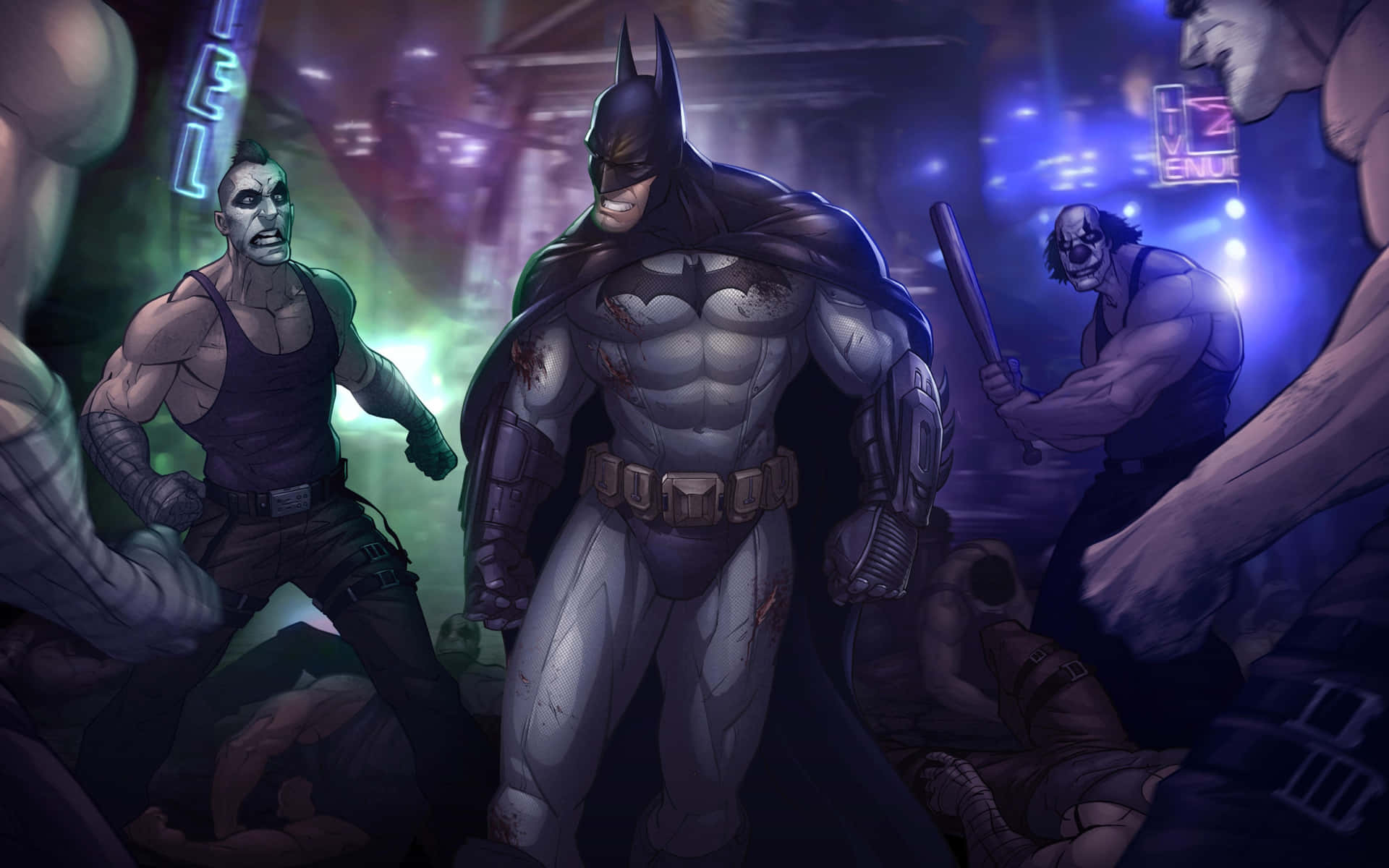 Batman Arkham City Showdown Background