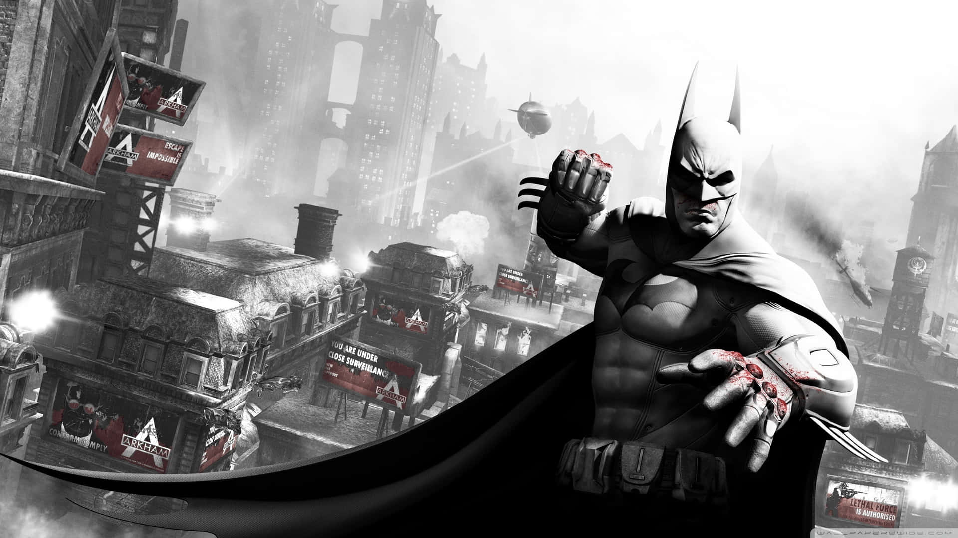 Batman Arkham City Vigilante Overlook Background