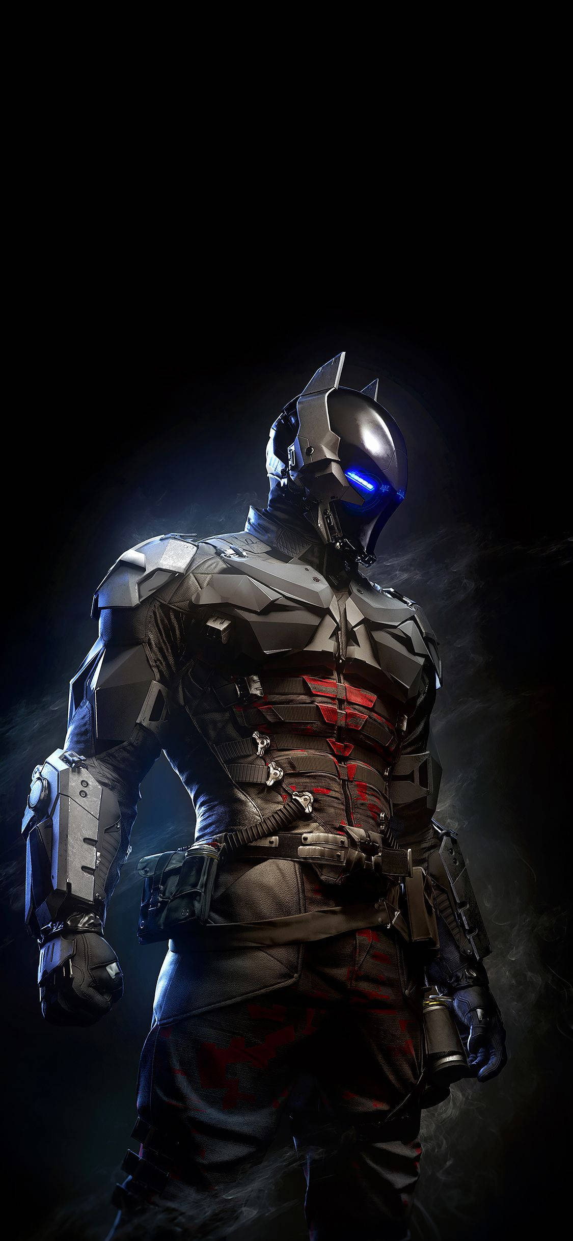 Batman Arkham Knight Futuristic Suit Iphone X Background